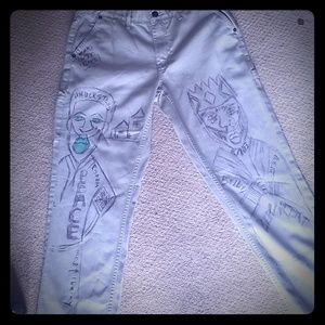 Custom jeans